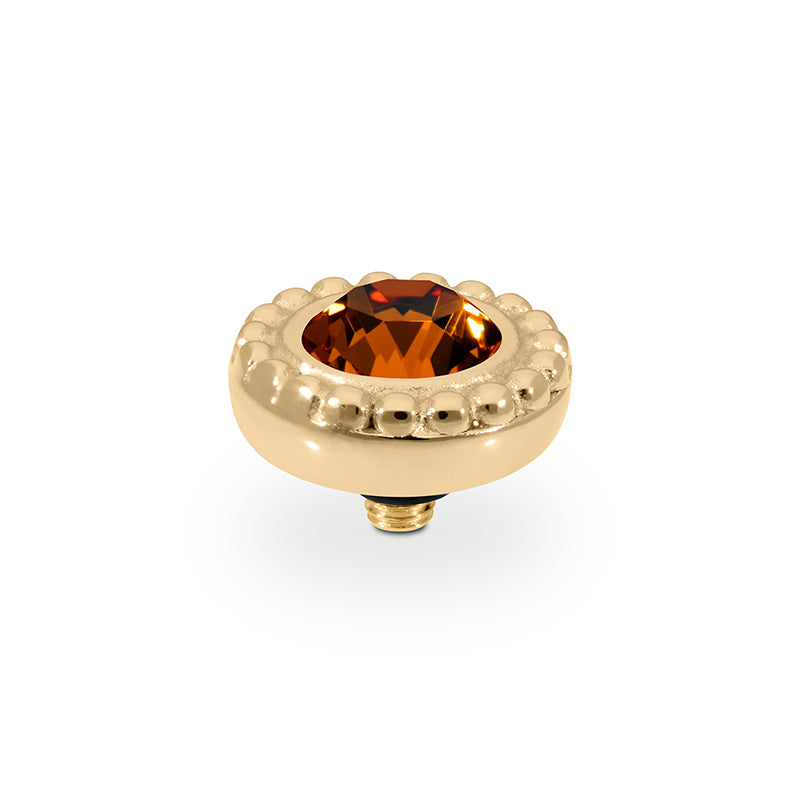 Ghiare Top 11 mm - Gold Smoked Topaz
