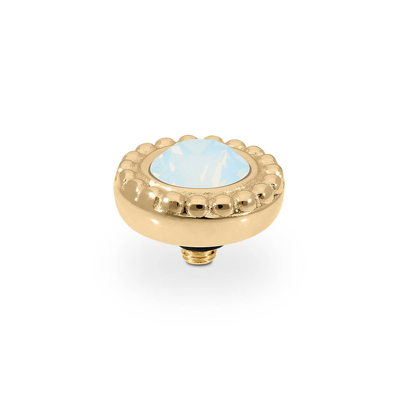 Ghiare Top 11 mm - Gold white opal