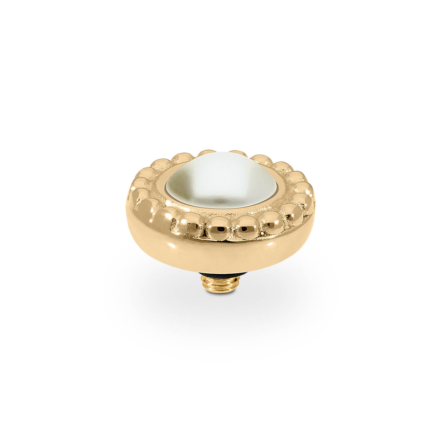 Ghiare Top 11 mm - Gold cream pearl
