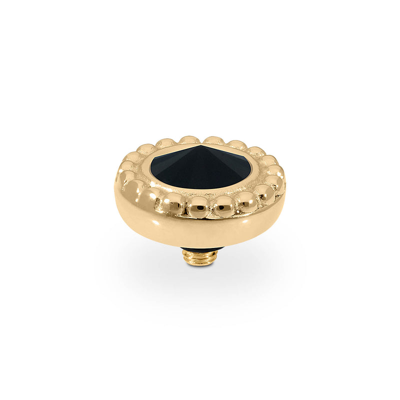 Ghiare Top 11 mm - Gold jet hematite