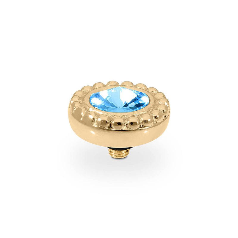 Ghiare Top 11 mm - Gold aquamarine