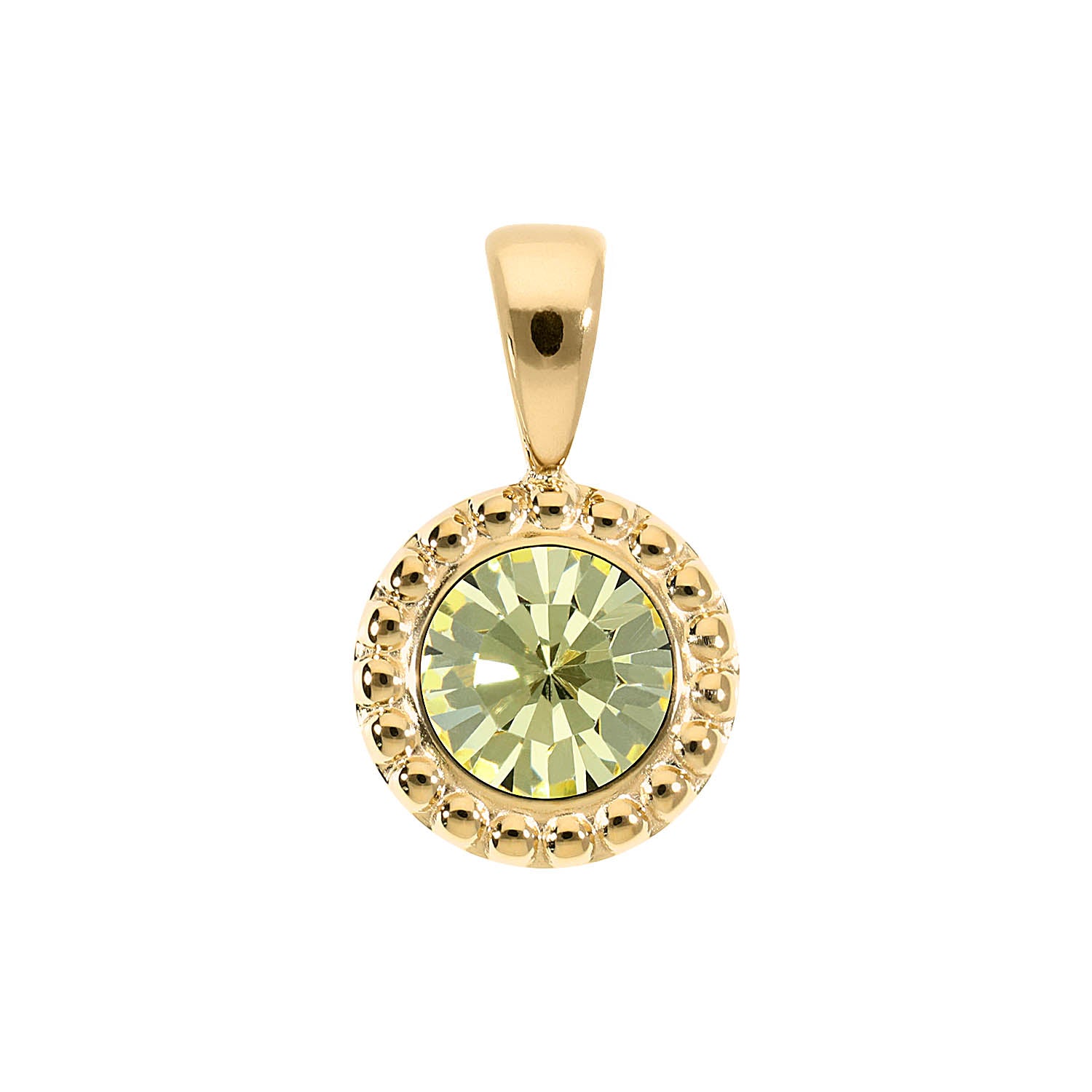 Ghiare Anhänger 11 mm - Gold Jonquil