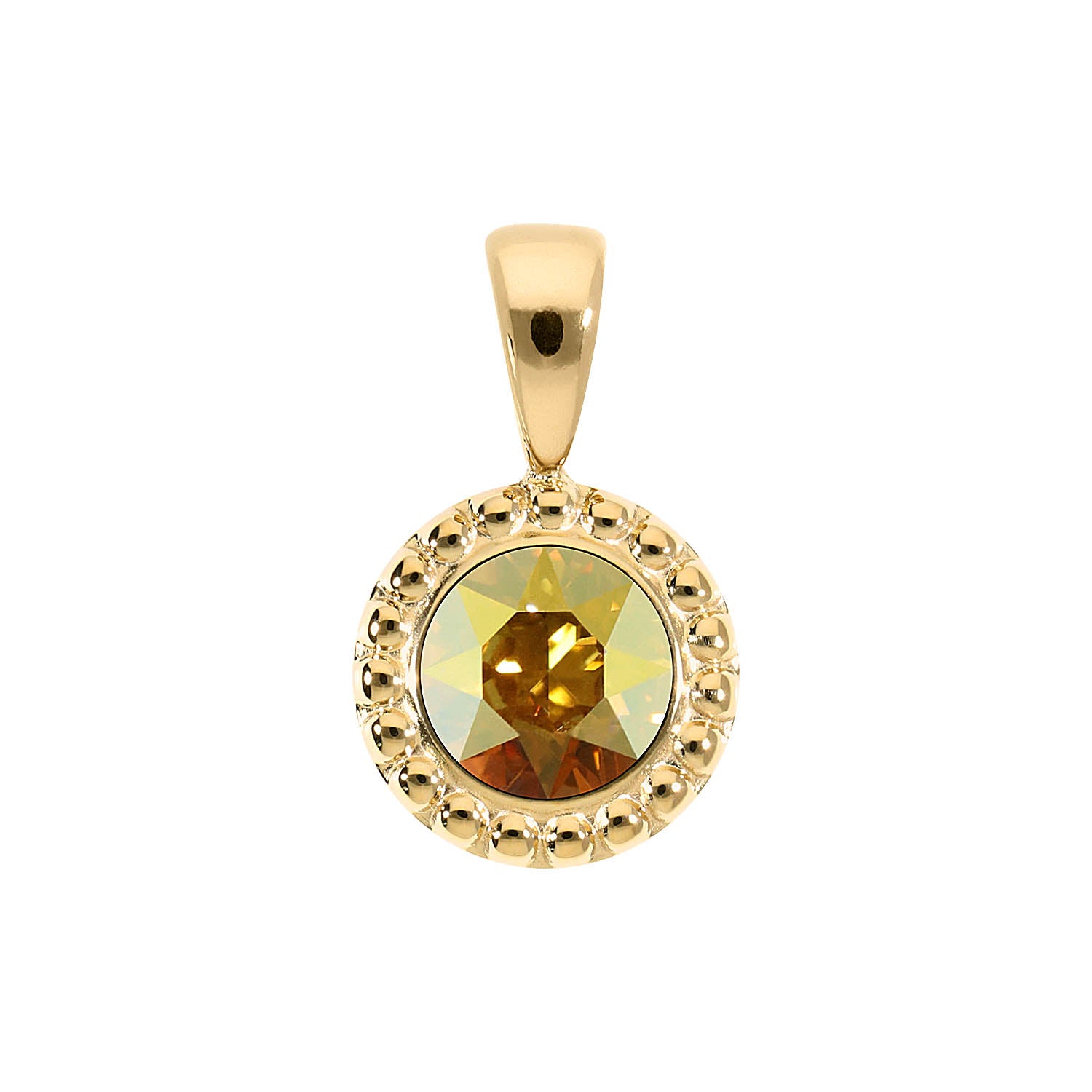 Ghiare Anhänger 11 mm - Gold metallic sunshine