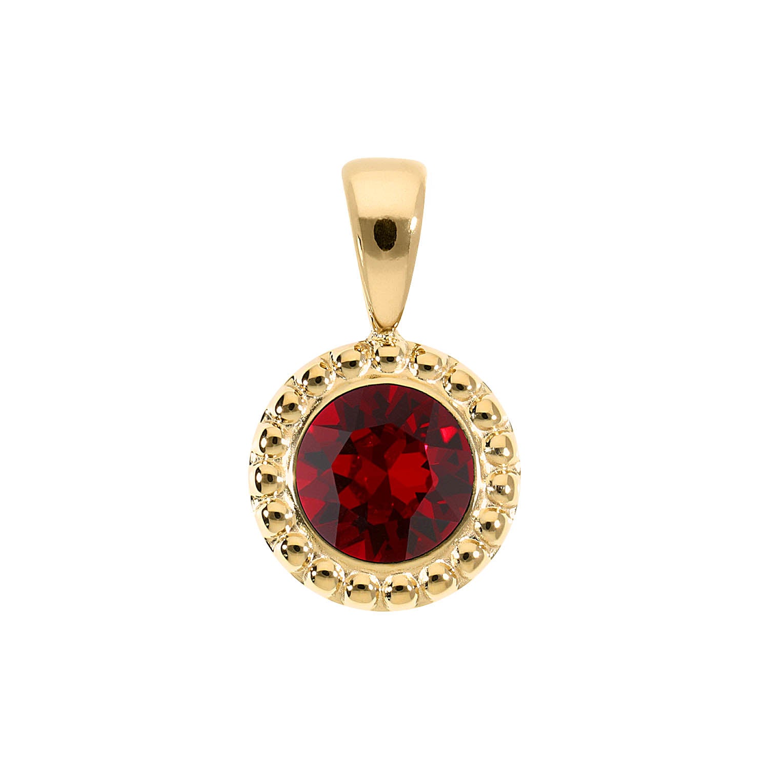 Ghiare Anhänger 11 mm - Gold Siam