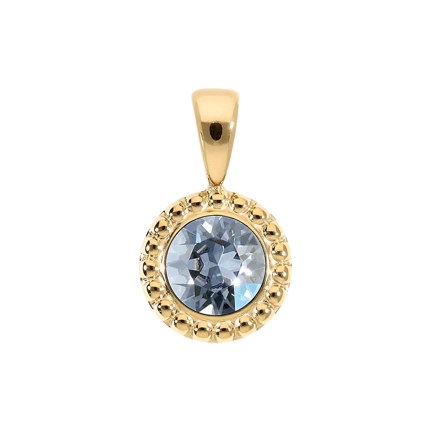 Ghiare Anhänger 11 mm - Gold blue shade