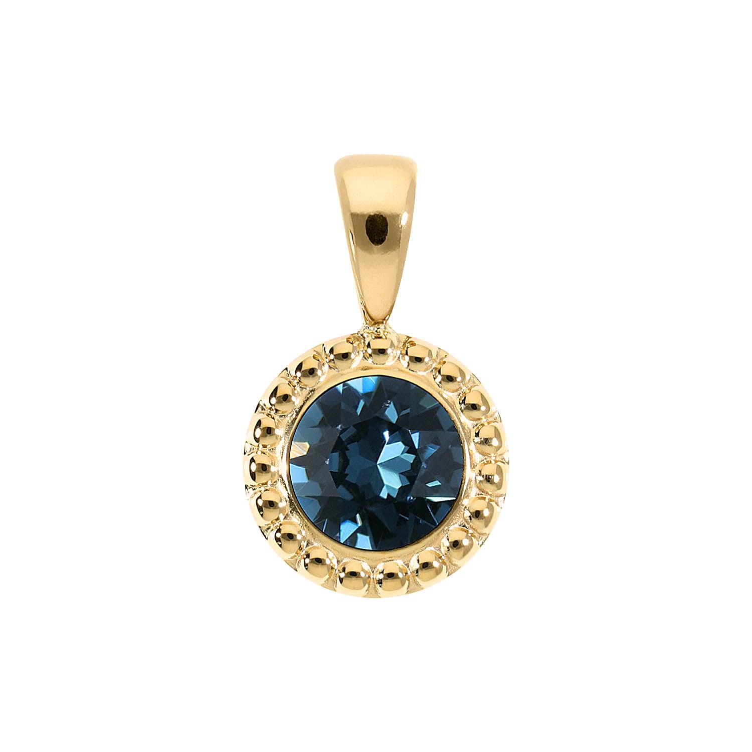 Ghiare Anhänger 11 mm - Gold montana