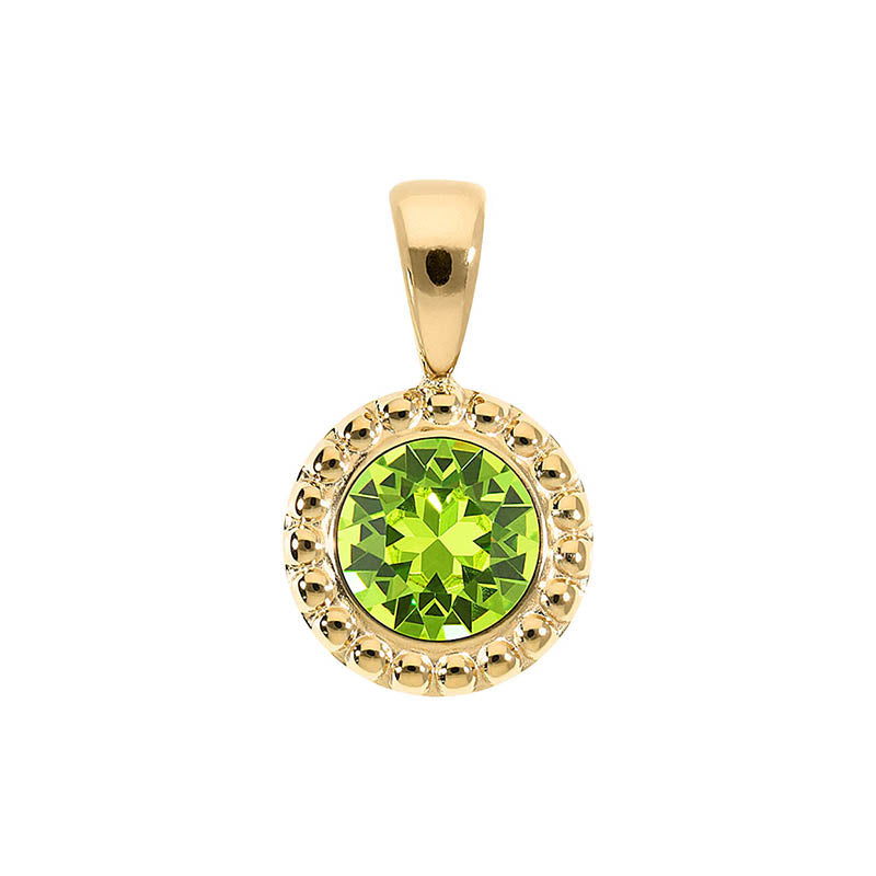 Ghiare Anhänger 11 mm - Gold Citrus Green