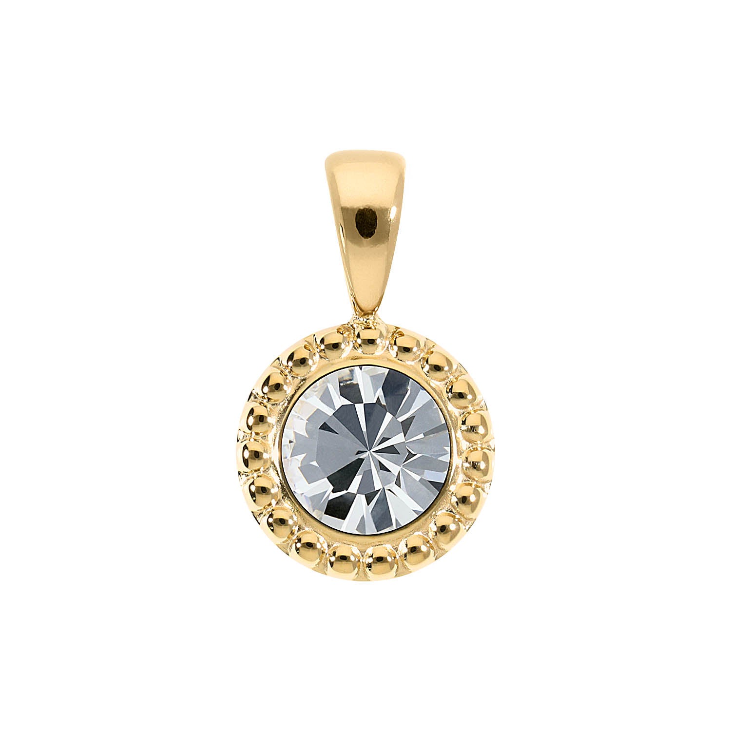 Ghiare Anhänger 11 mm - Gold crystal