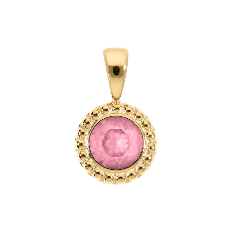 Ghiare Anhänger 11 mm - Gold Light Rose