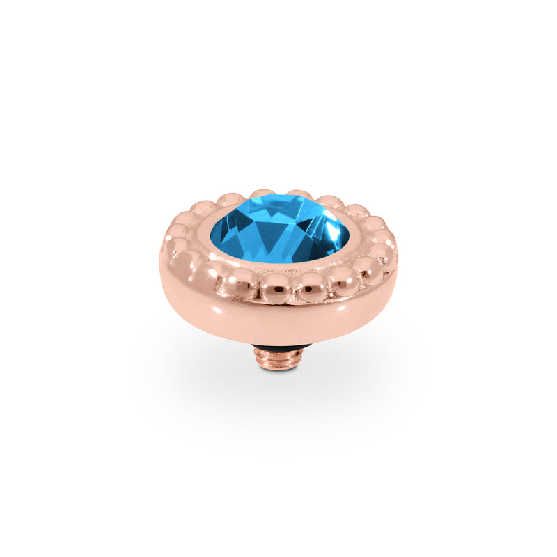 Ghiare Top 11 mm - Roségold Denim Blue