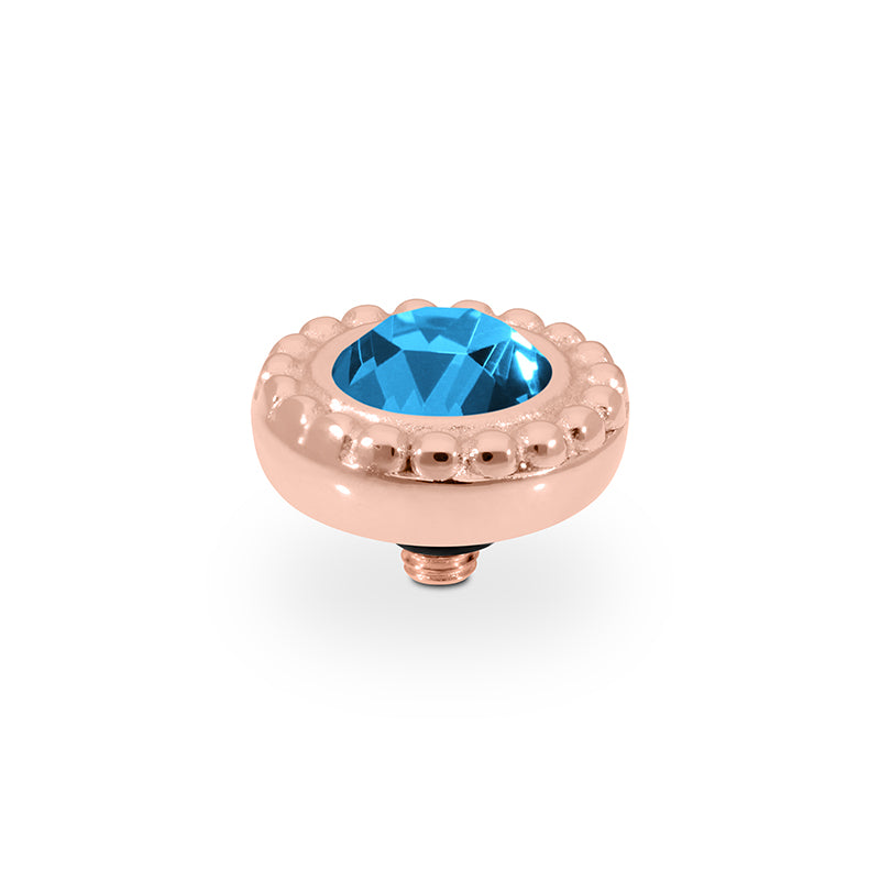 Ghiare Top 11 mm - Roségold Denim Blue