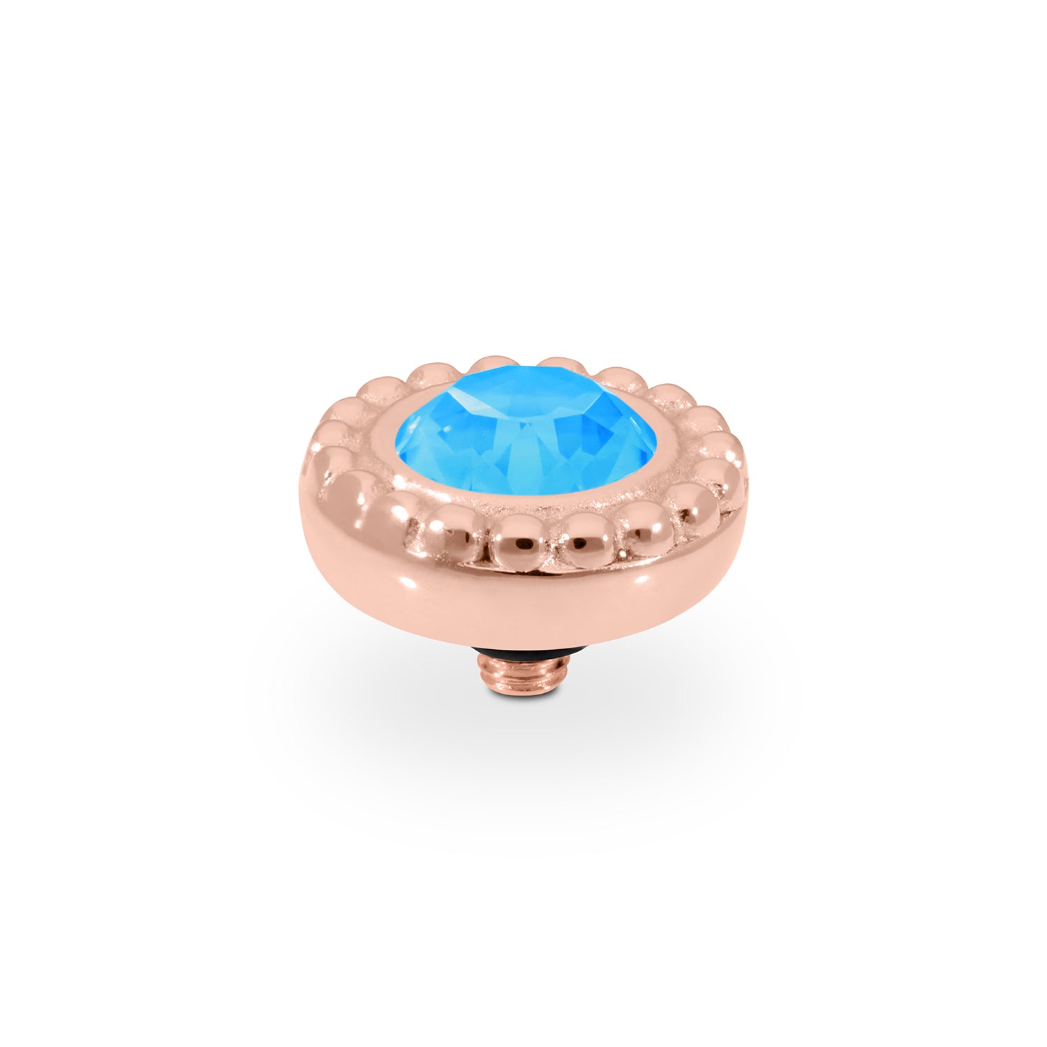 Ghiare Top 11 mm - Roségold Crystal Electric Blue Ignite