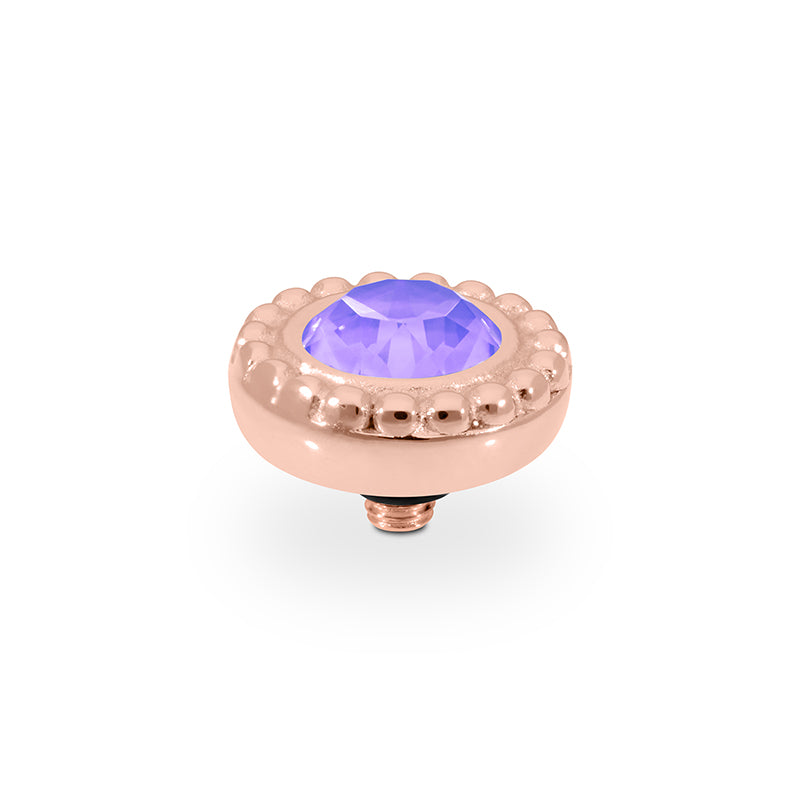 Ghiare Top 11 mm - Roségold Crystal Purple Ignite