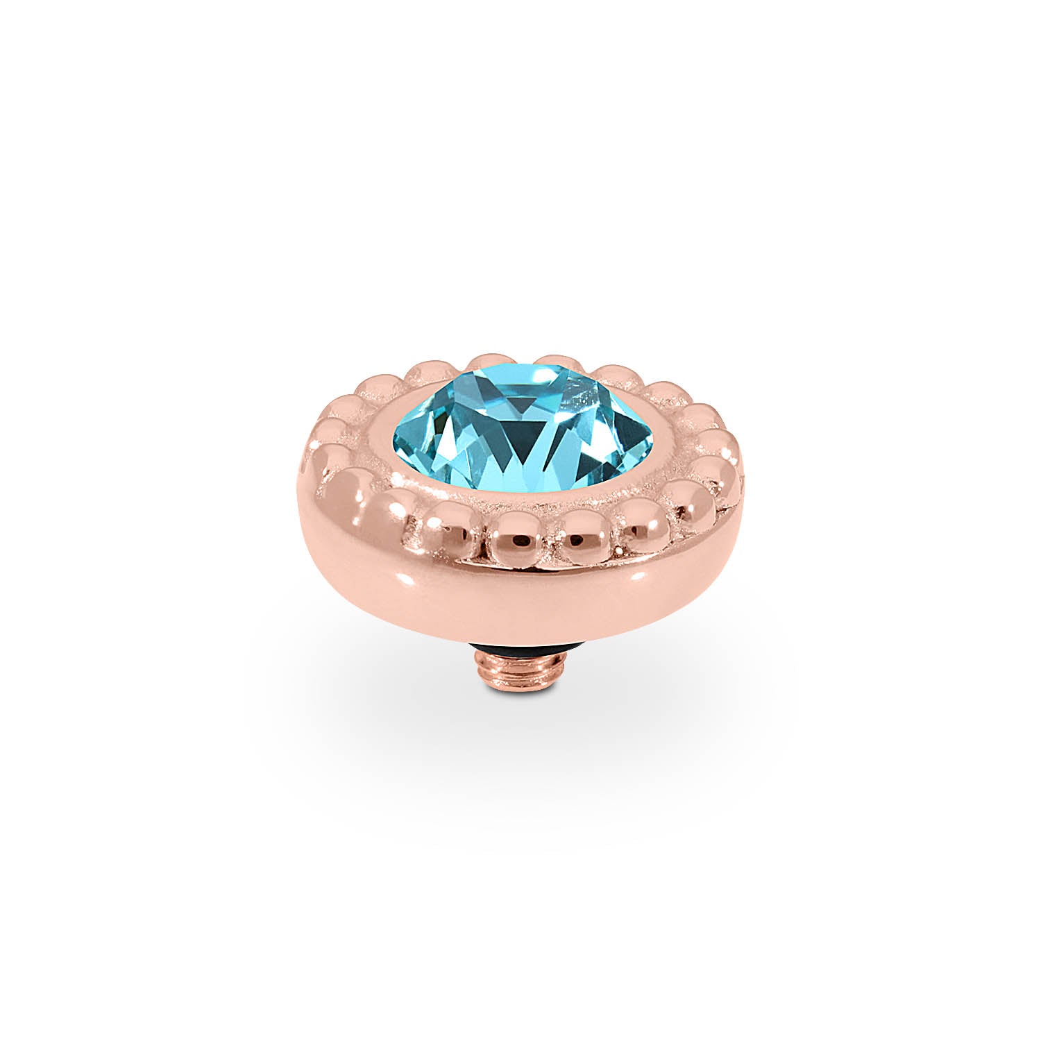 Ghiare Top 11 mm - Roségold Light Turquoise