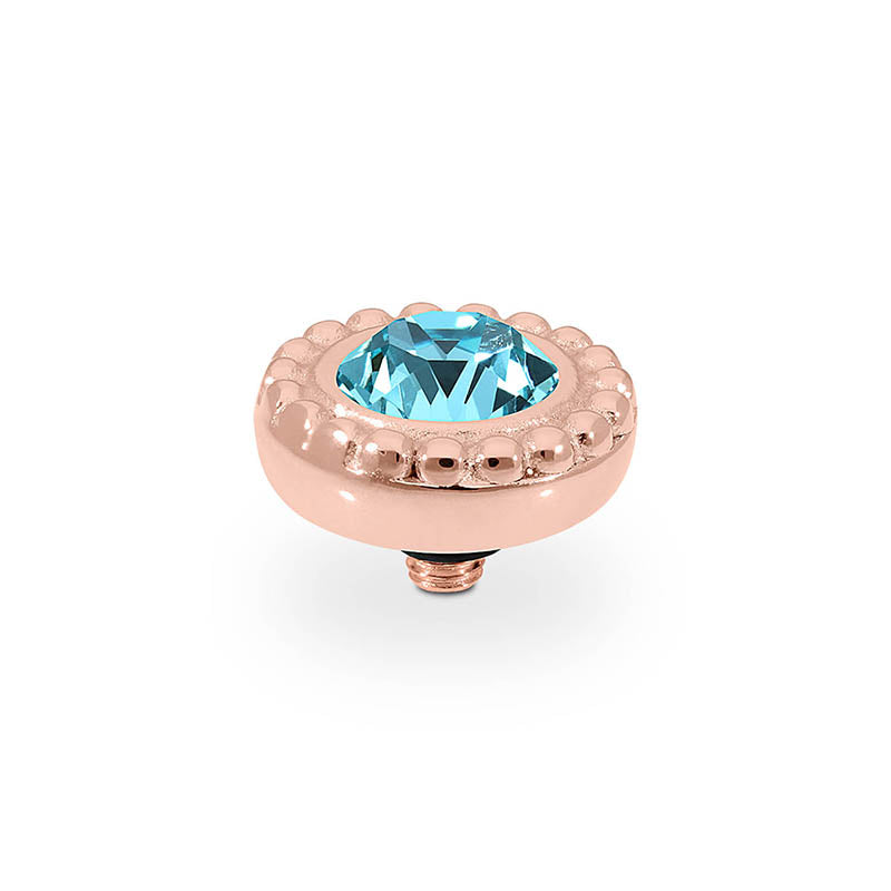 Ghiare Top 11 mm - Roségold Light Turquoise