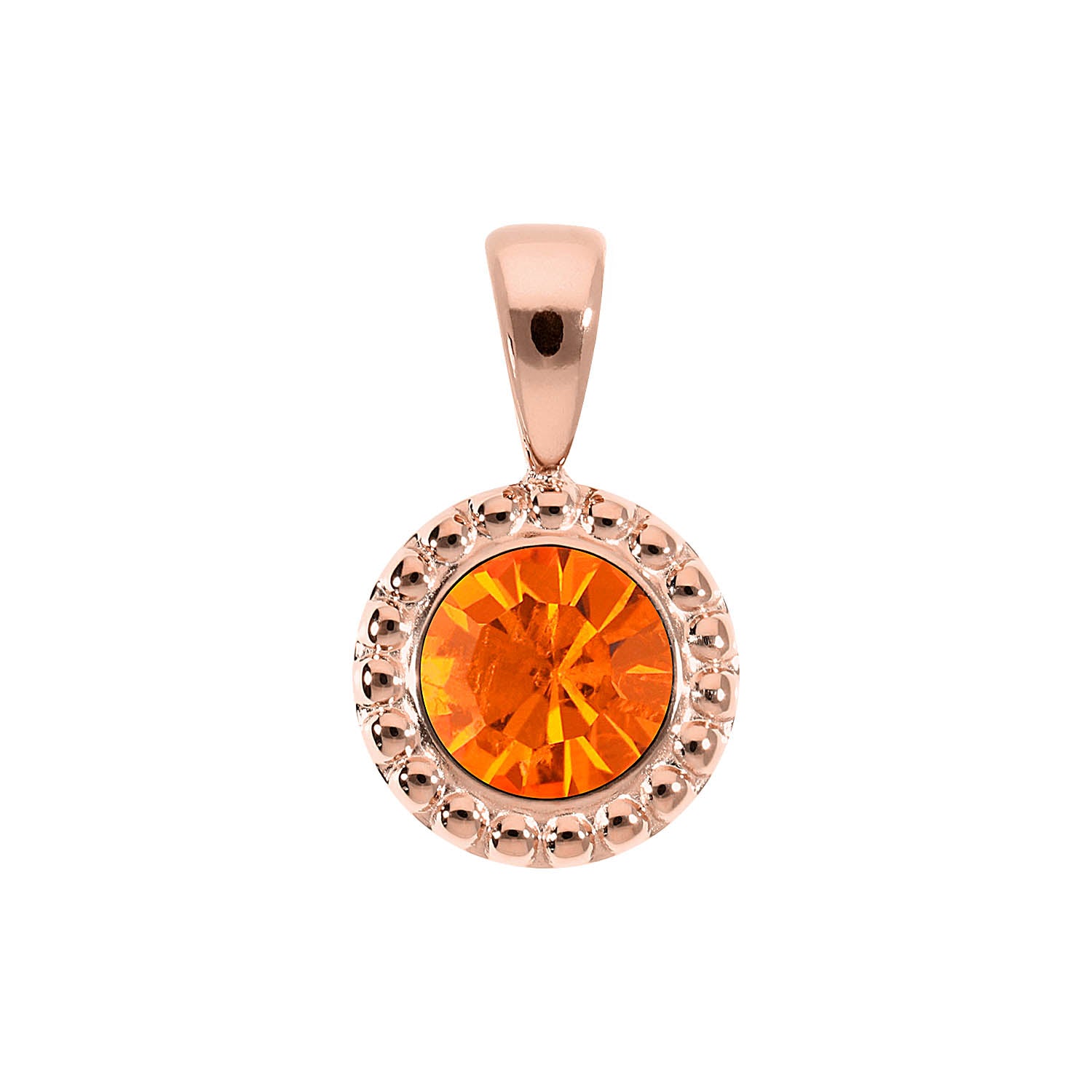 Ghiare Anhänger 11 mm - Roségold sun