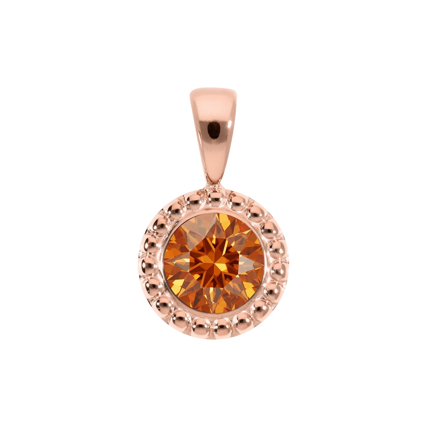 Ghiare Anhänger 11 mm - Roségold