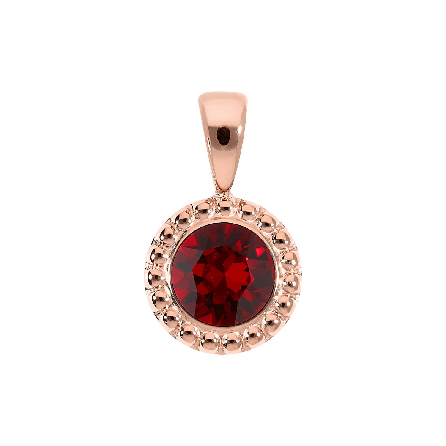 Ghiare Anhänger 11 mm - Roségold Siam