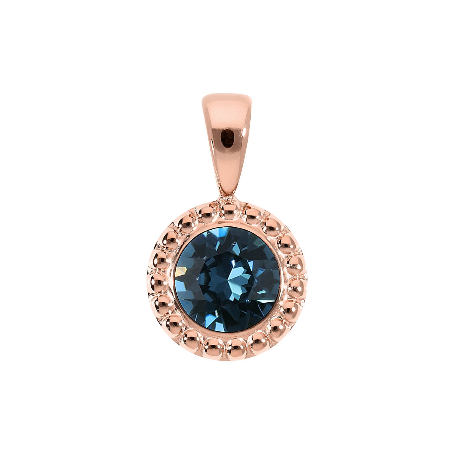 Ghiare Anhänger 11 mm - Roségold montana