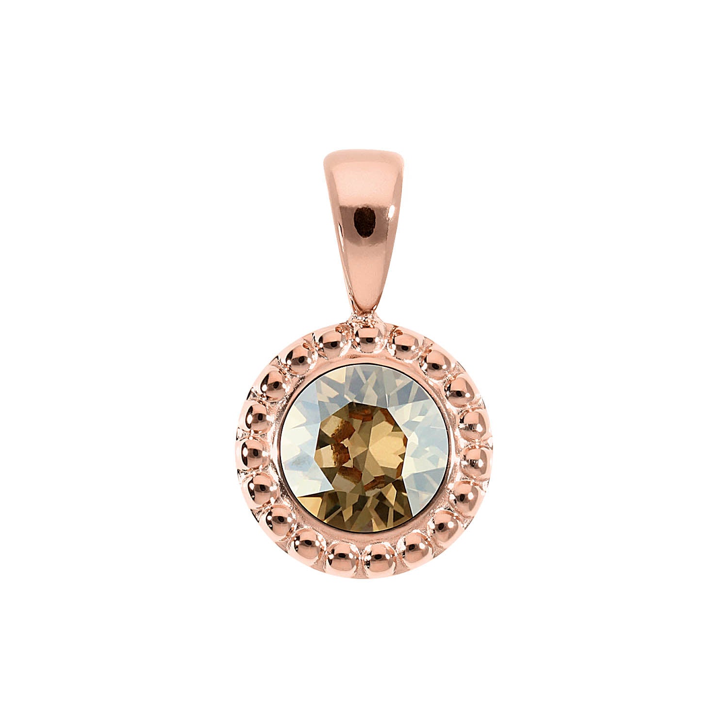 Ghiare Anhänger 11 mm - Roségold Golden shadow
