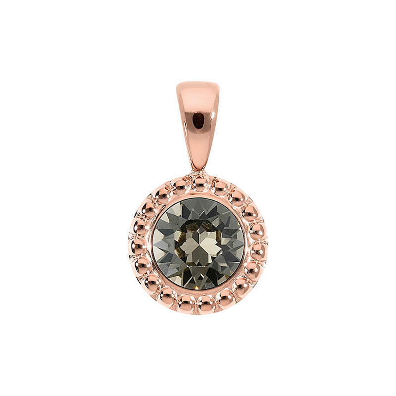 Ghiare Anhänger 11 mm - Roségold Greige