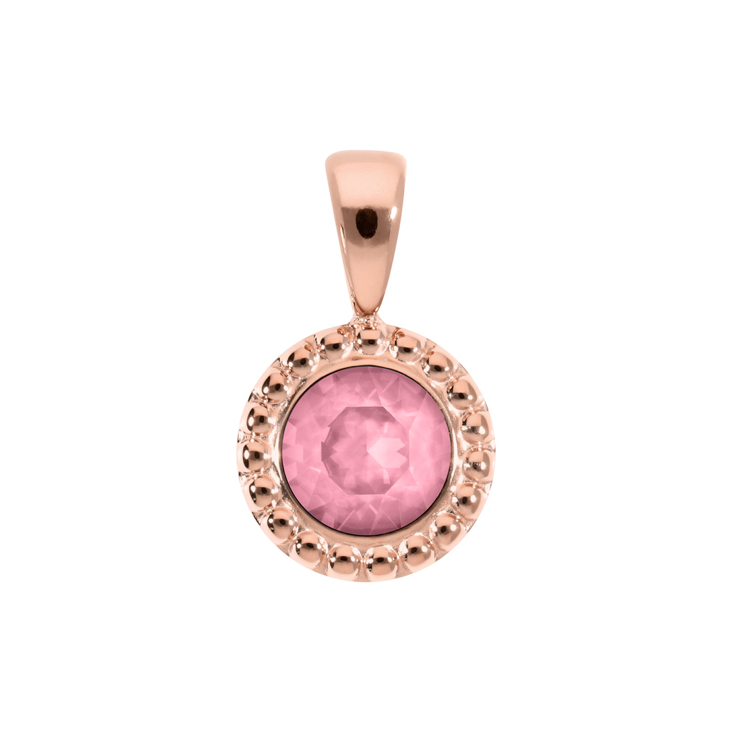 Ghiare Anhänger 11 mm - Roségold Light Rose