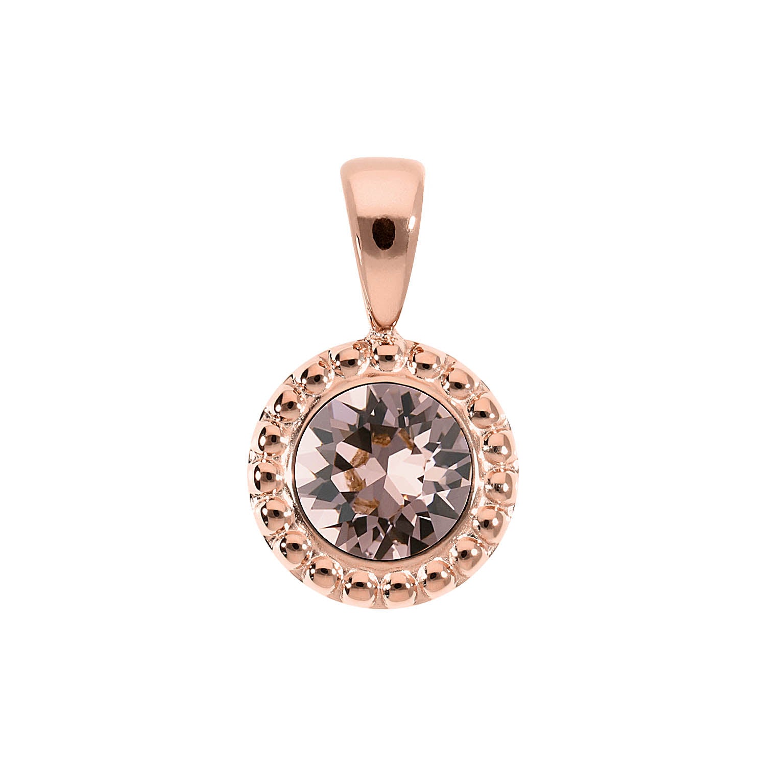 Ghiare Anhänger 11 mm - Roségold vintage rose