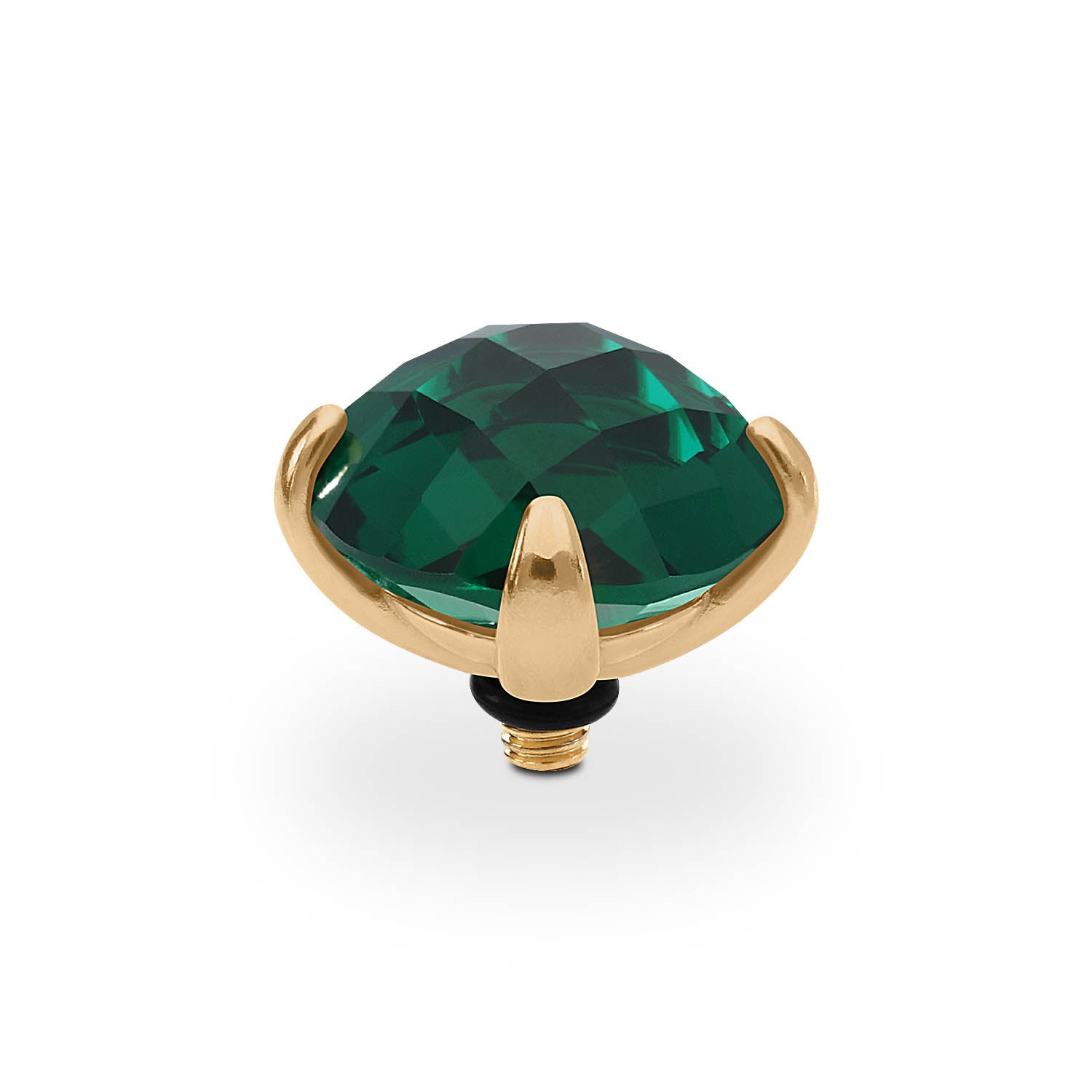 Seano Top 13 mm Gold / emerald