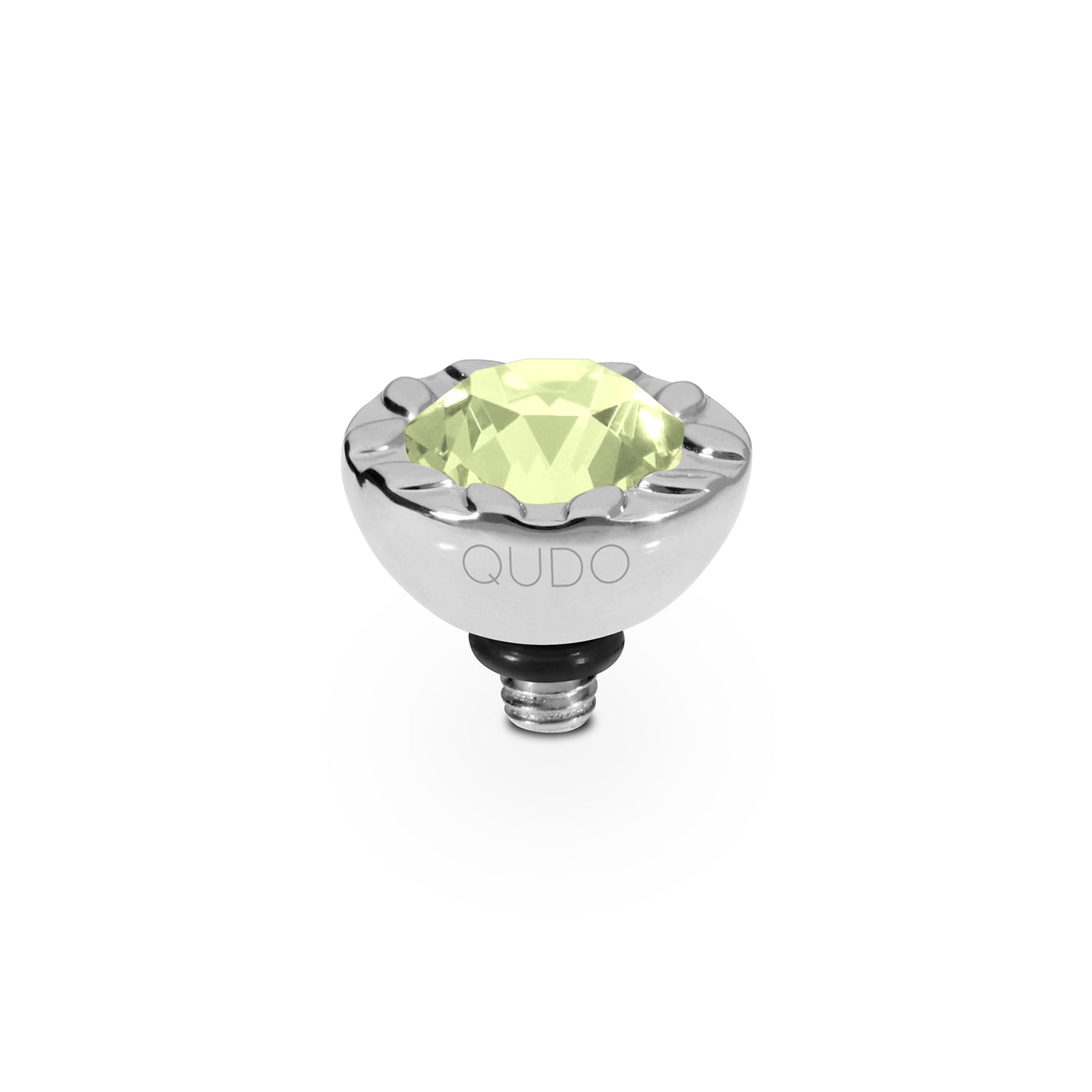 Melara Top 10 mm - Silber crystal soft yellow ignite