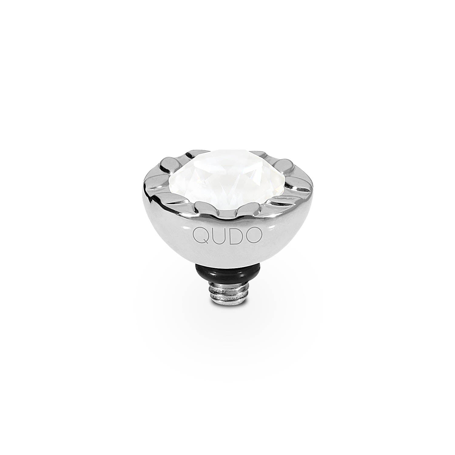 Melara Top 10 mm - Silber crystal electric white ignite