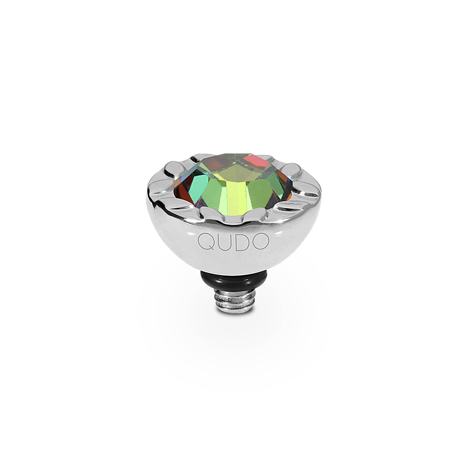 Melara Top 10 mm - Silber Crystal Vitrail Medium