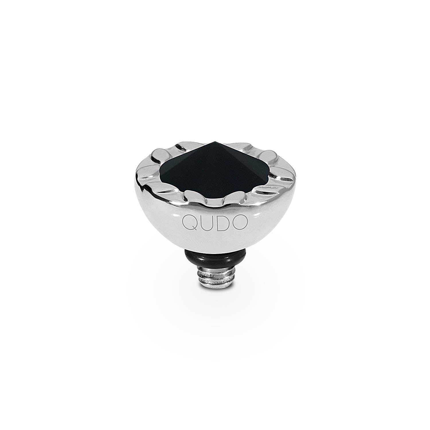 Melara Top 10 mm - Silber jet hematite