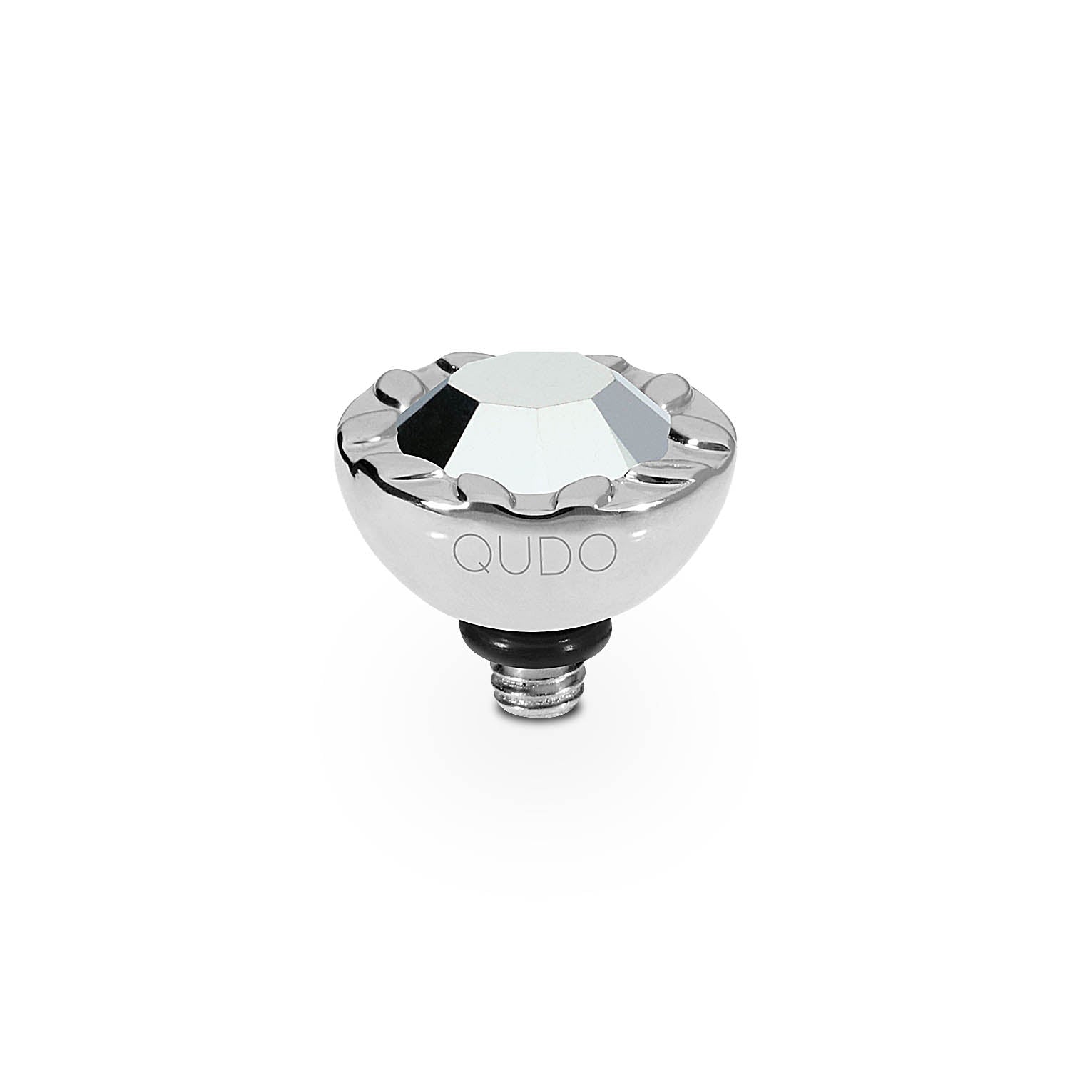 Melara Top 10 mm - Silber crystal labrador