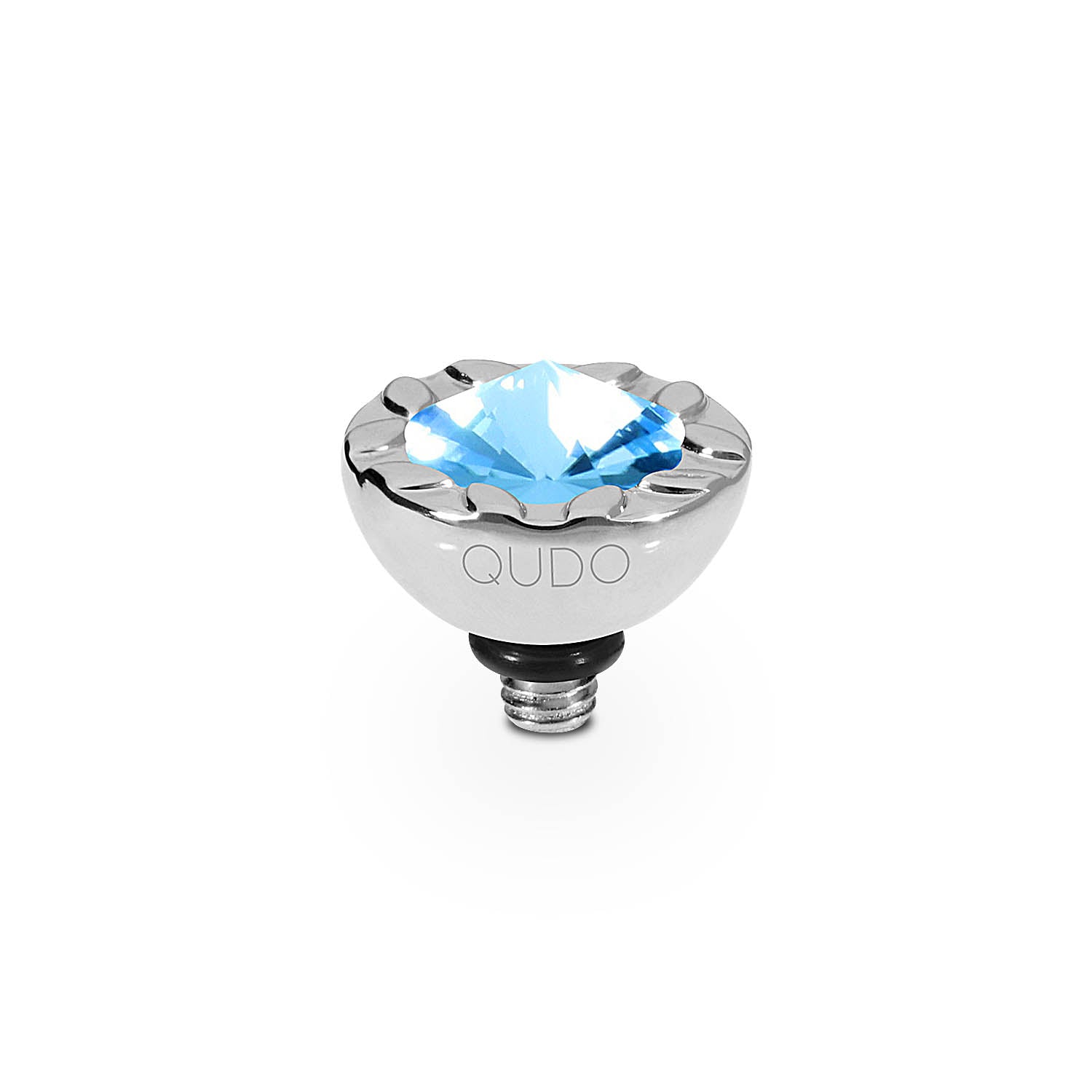 Melara Top 10 mm - Silber aquamarine