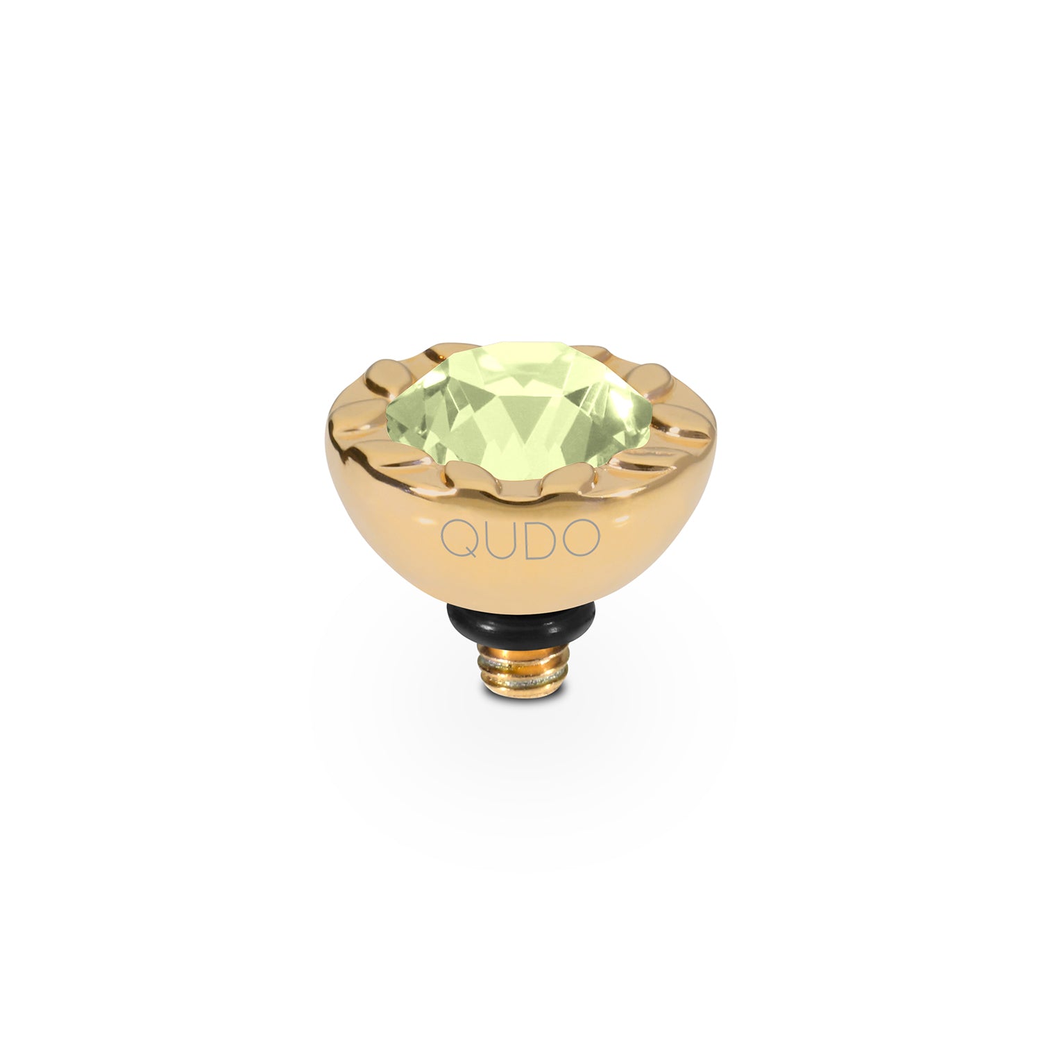Melara Top 10 mm - Gold crystal soft yellow ignite