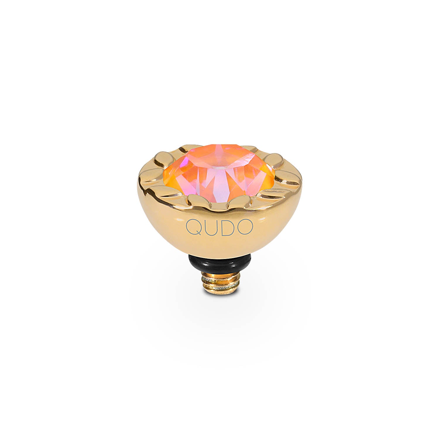 Melara Top 10 mm - Gold crystal orange glow delite