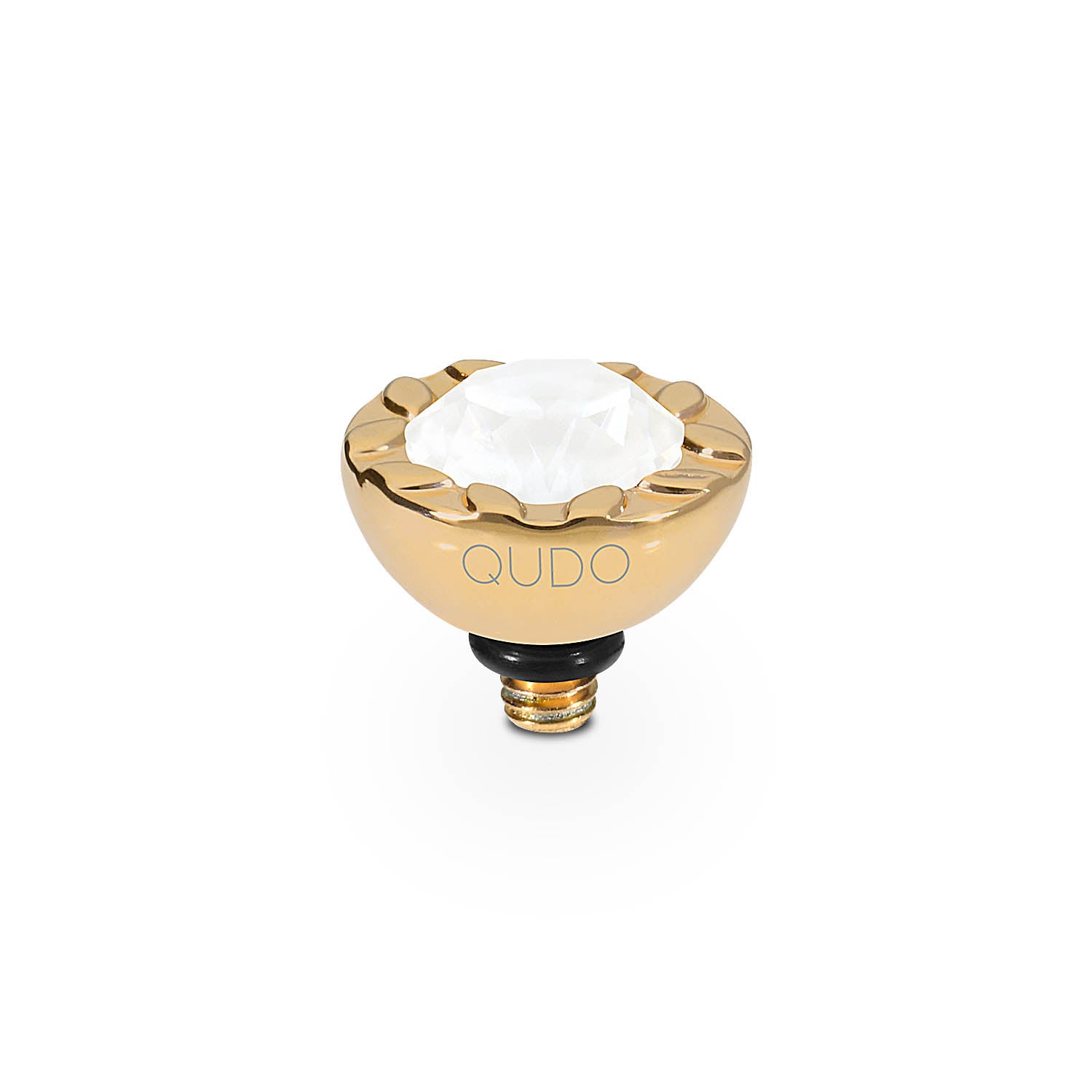 Melara Top 10 mm - Gold crystal electric white ignite