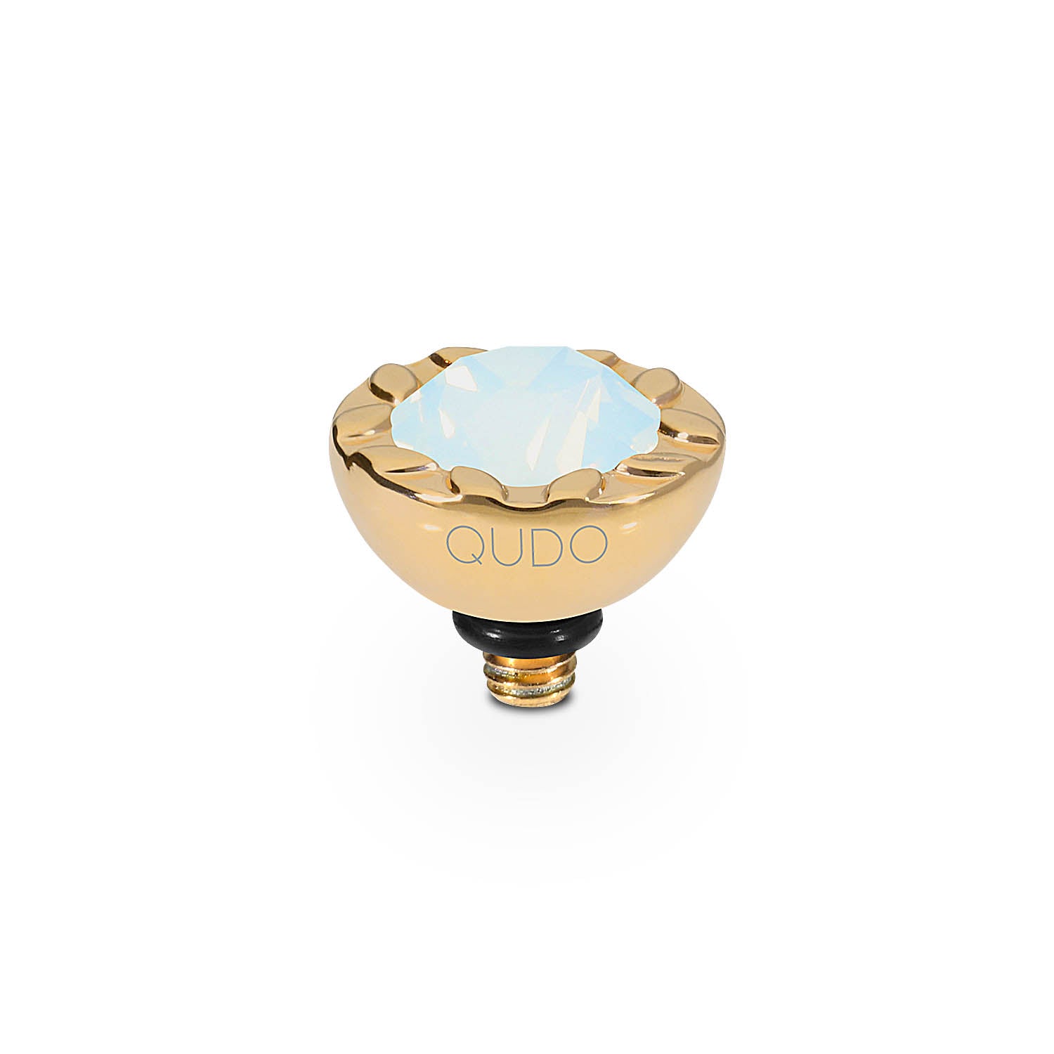 Melara Top 10 mm - Gold white opal