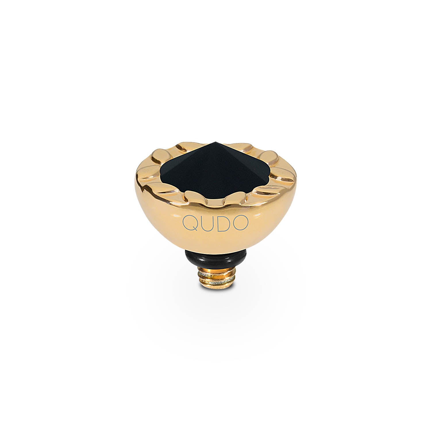 Melara Top 10 mm - Gold jet hematite