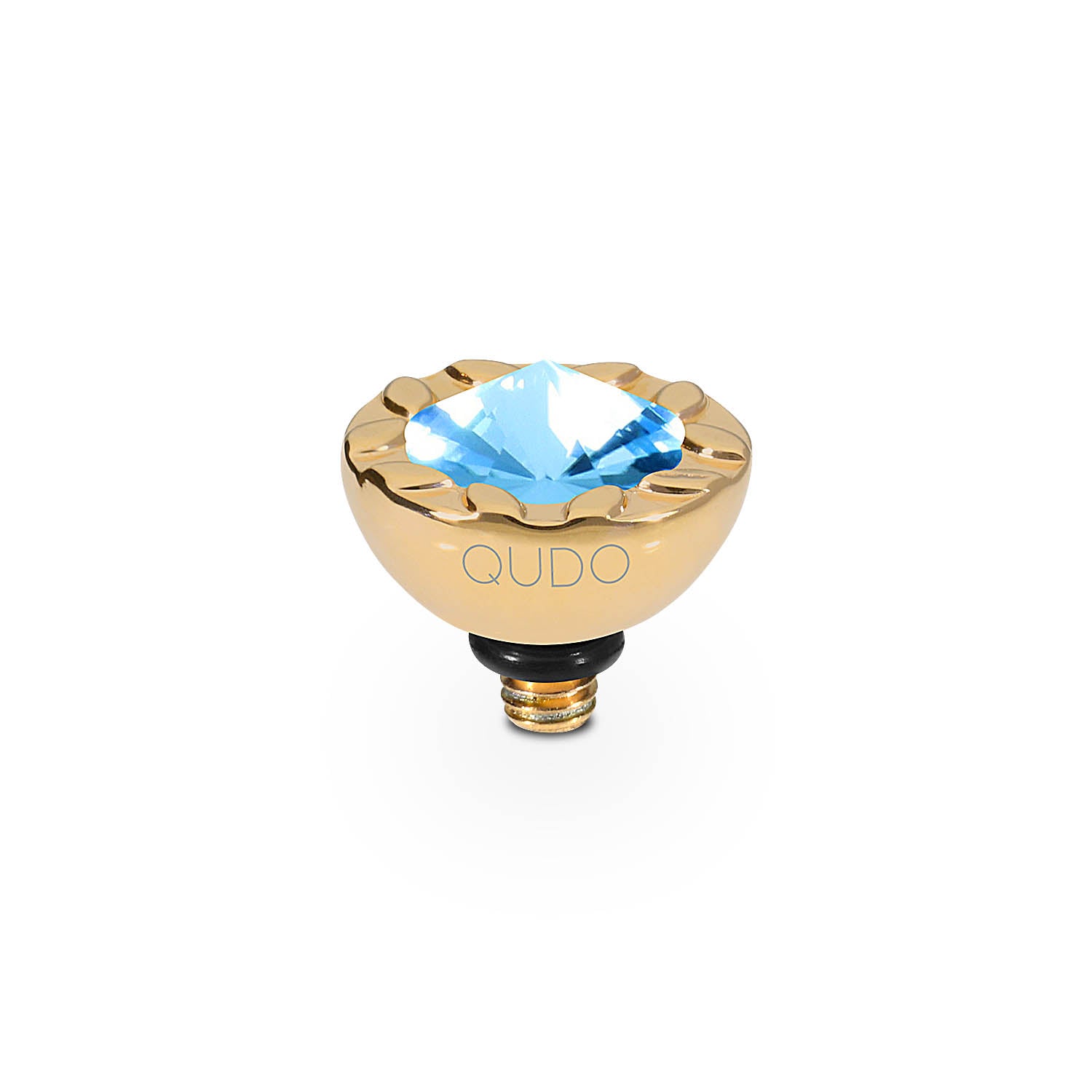Melara Top 10 mm - Gold aquamarine