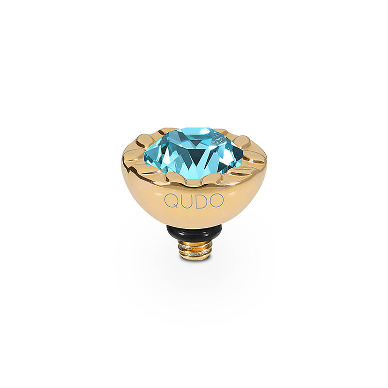 Melara Top 10 mm - Gold Light Turquoise