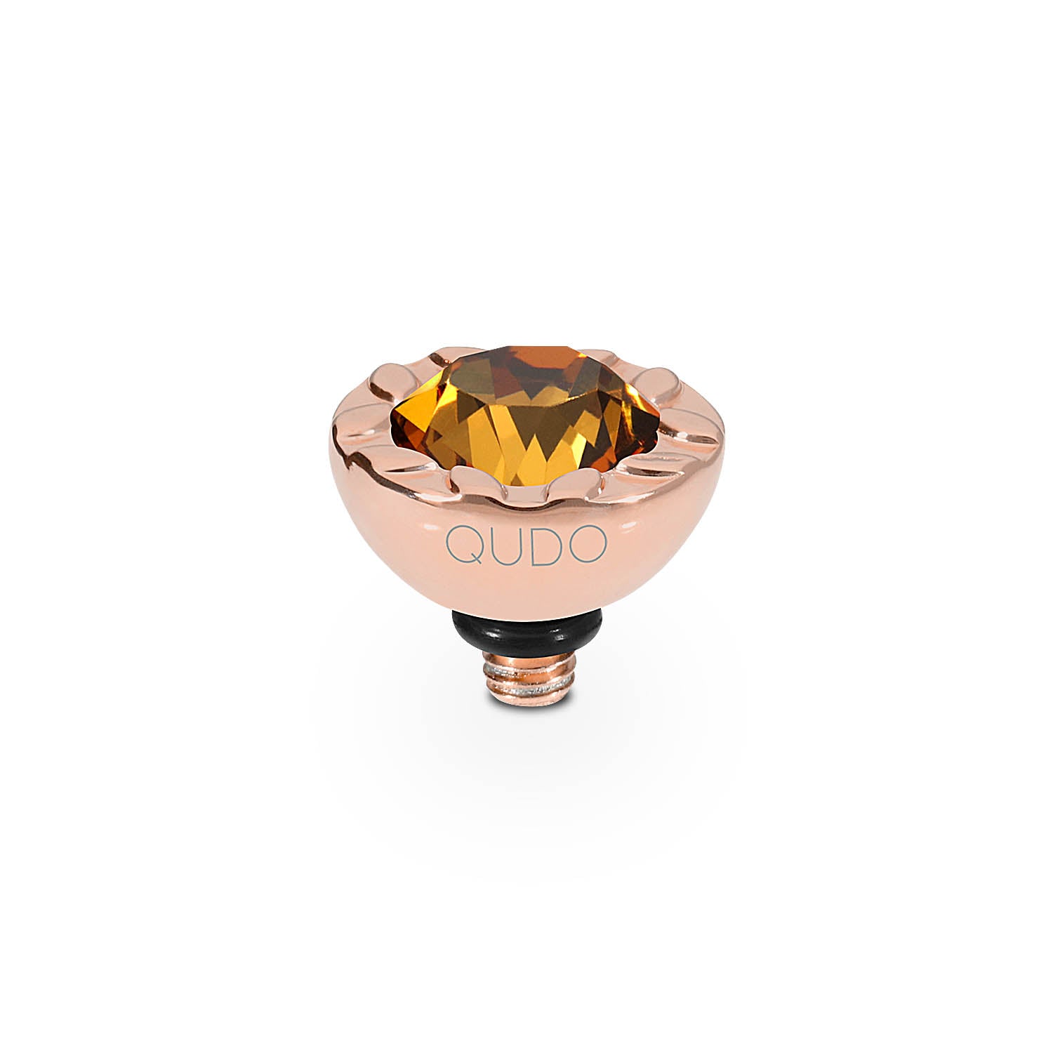 Melara Top 10 mm - Roségold light amber