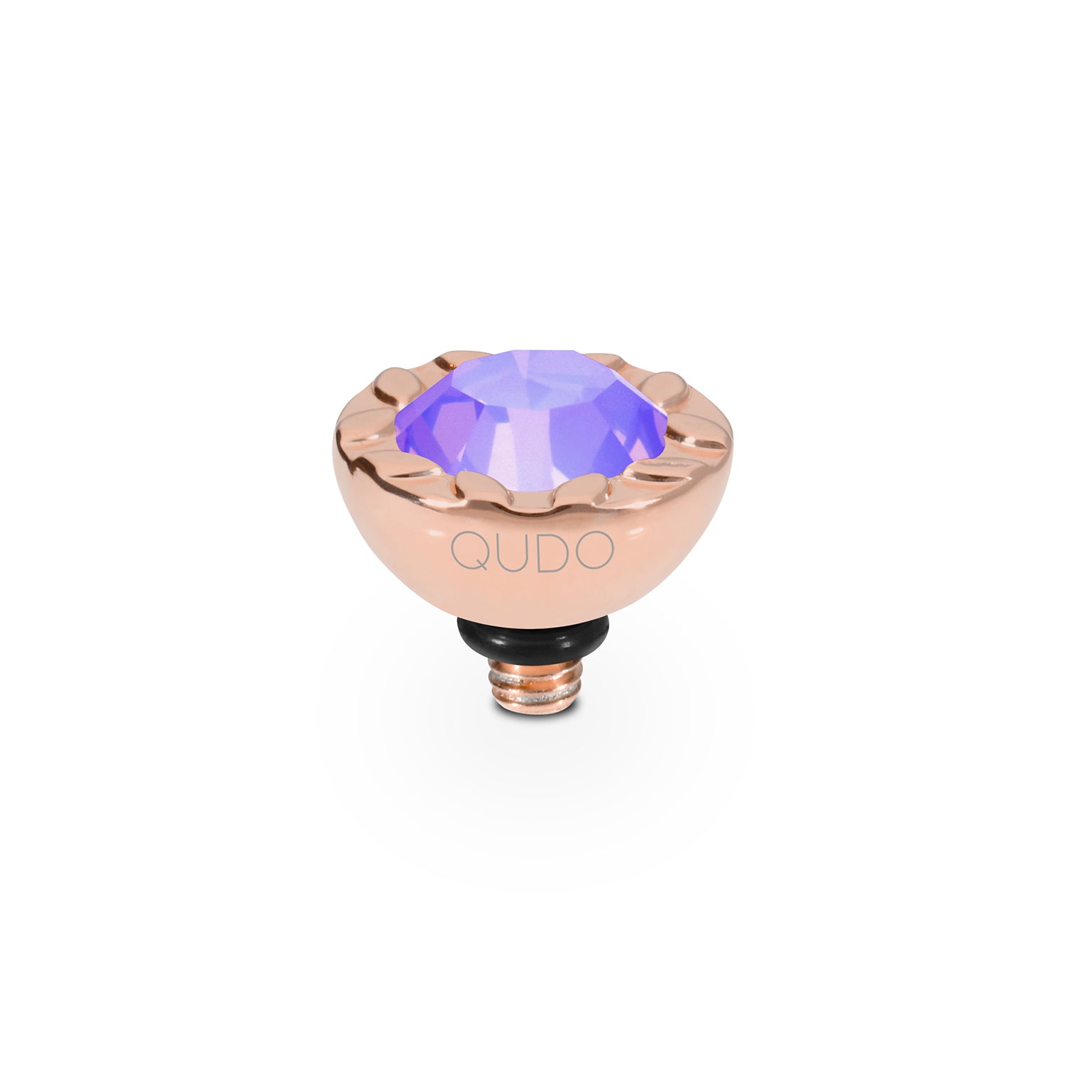 Melara Top 10 mm - Roségold Crystal Purple Ignite