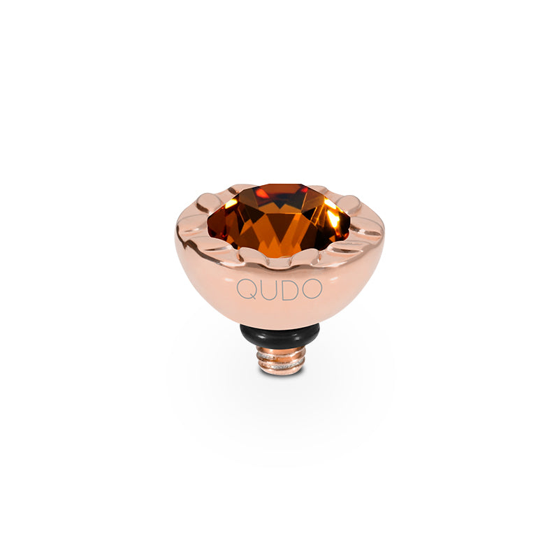 Melara Top 10 mm - Roségold Smoked Topaz