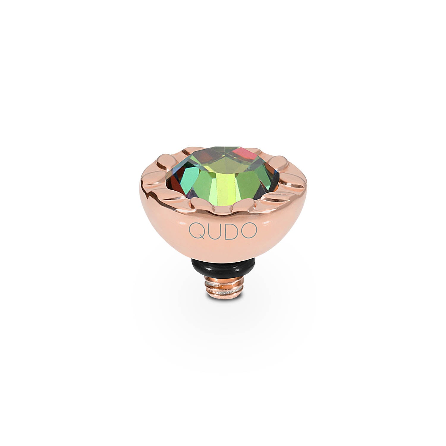 Melara Top 10 mm - Roségold Crystal Vitrail Medium