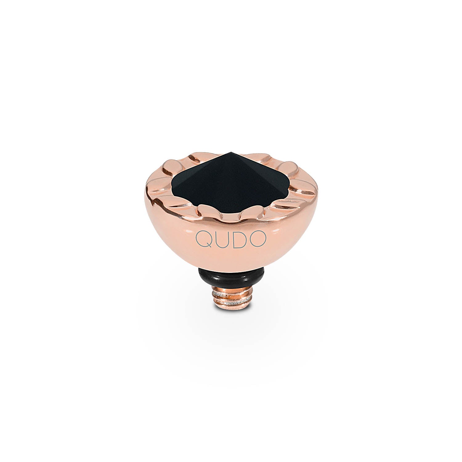 Melara Top 10 mm - Roségold jet hematite