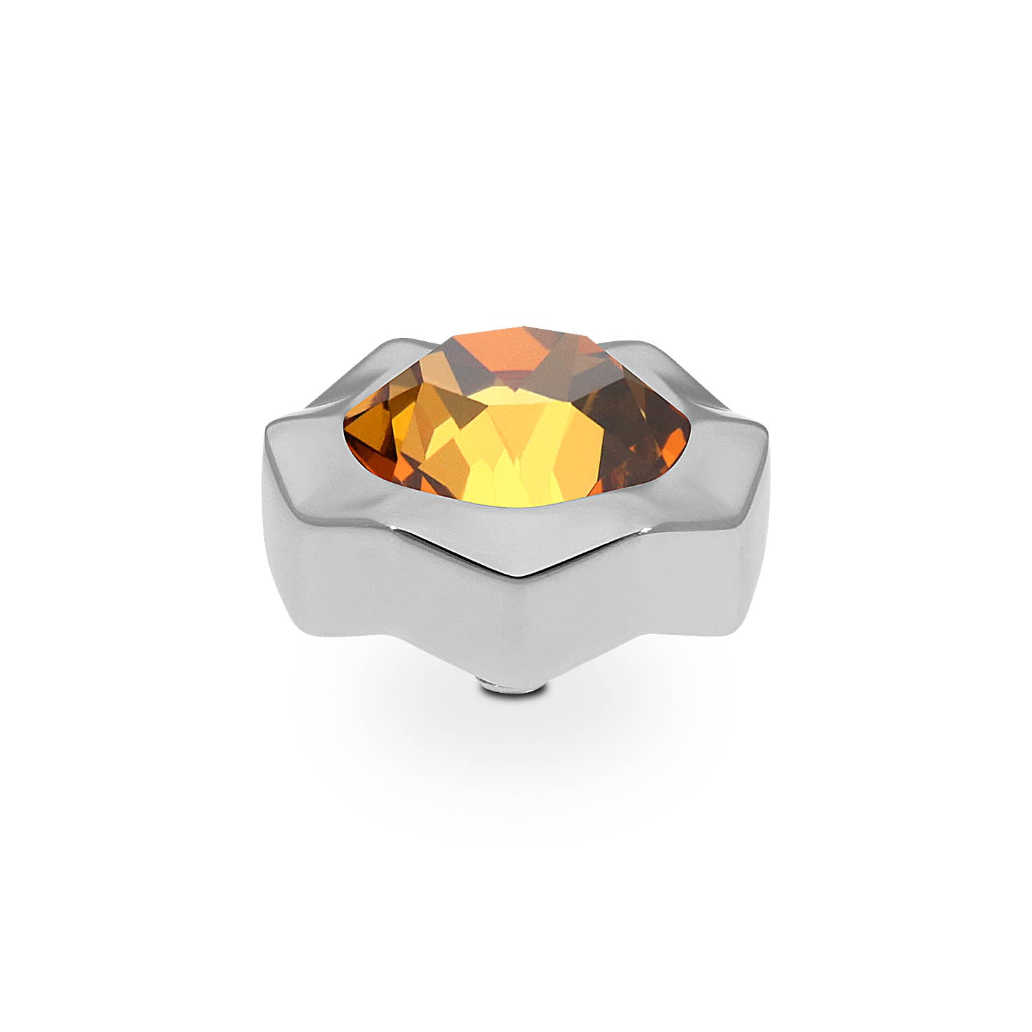 Nemoli Top 13 mm - Silber light amber