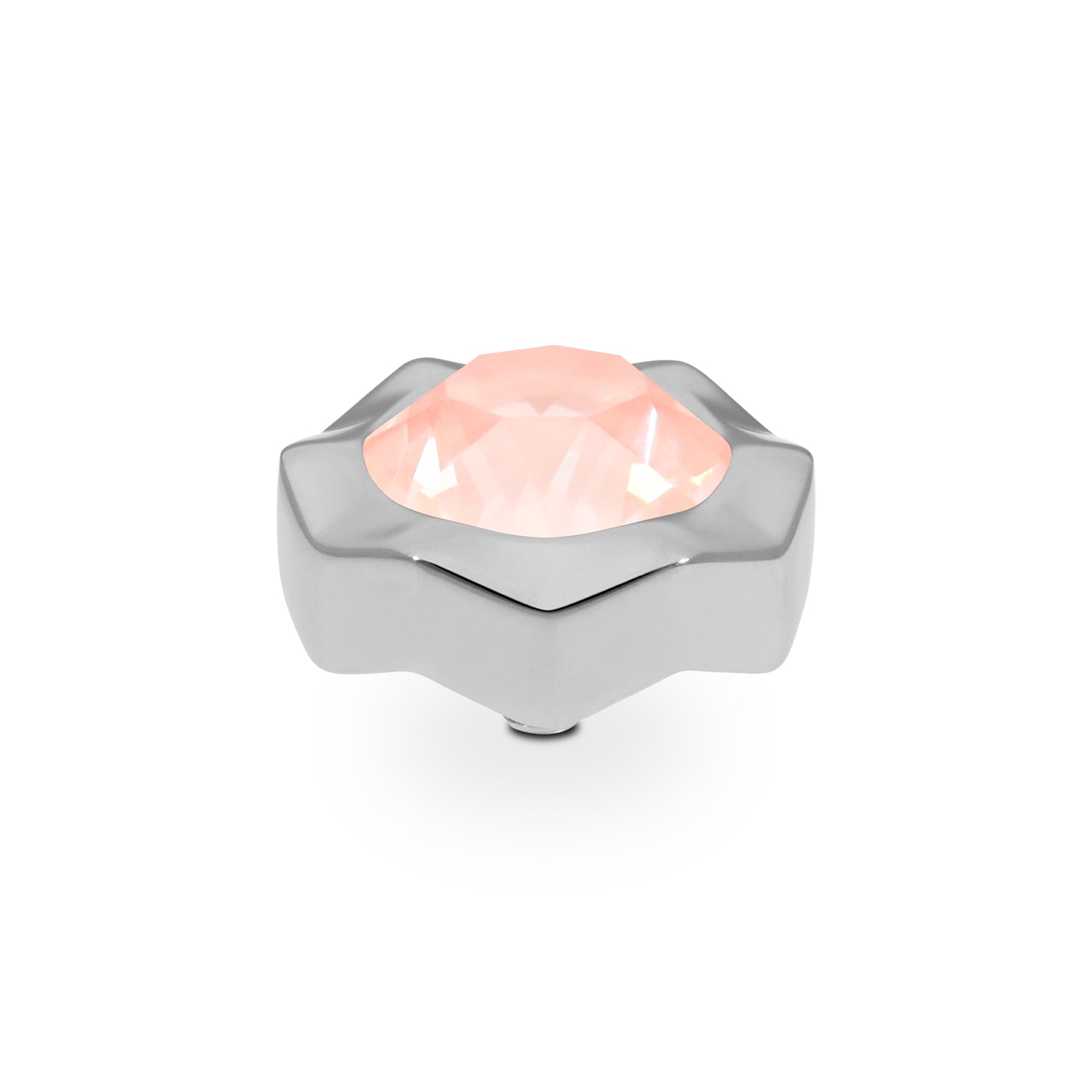 Nemoli Top 13 mm - Silber Crystal Flamingo Ignite