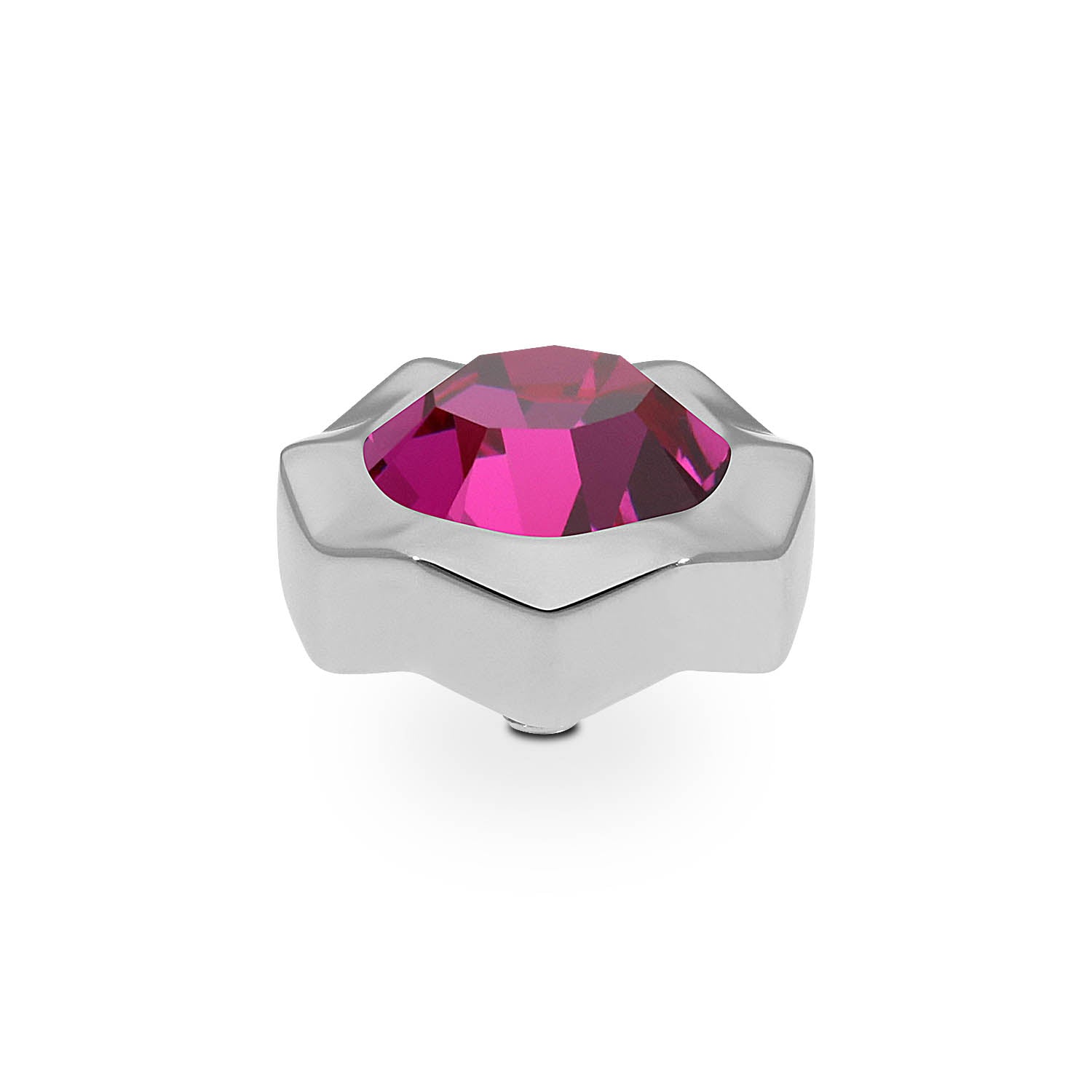 Nemoli Top 13 mm - Silber fuchsia