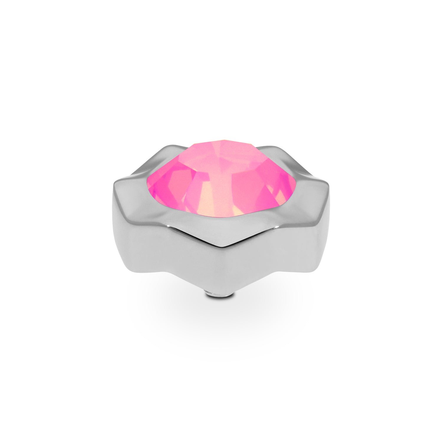 Nemoli Top 13 mm - Silber Crystal Dahlia Ignite